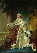 unknow artist Konig Ludwig XVI. (1754-1793) von Frankreich im Kronungsornat